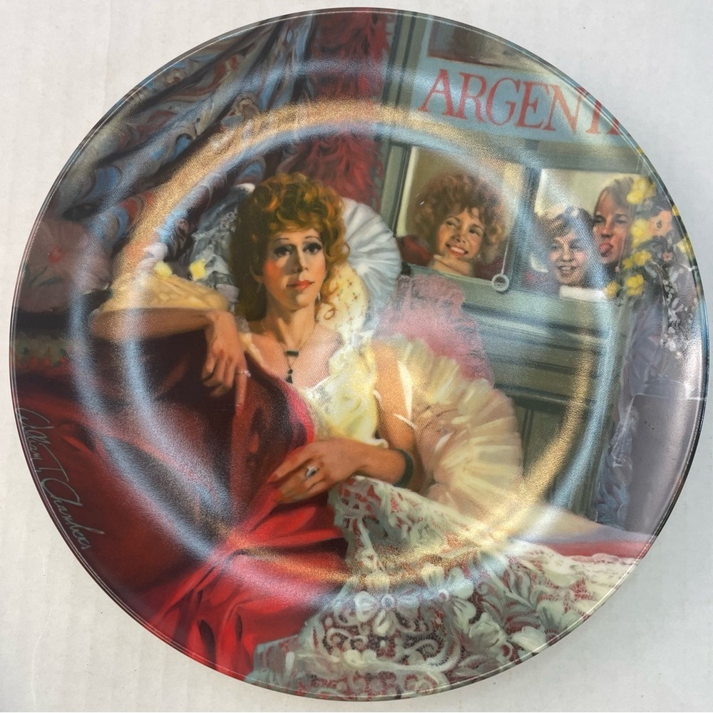 Annie and Miss Hanigan Vintage Plate 1986